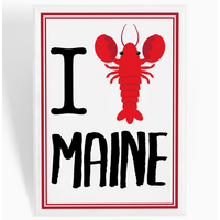 I Lobster Maine Magnet