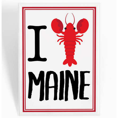  Lantern Press I Lobster Maine Magnet 