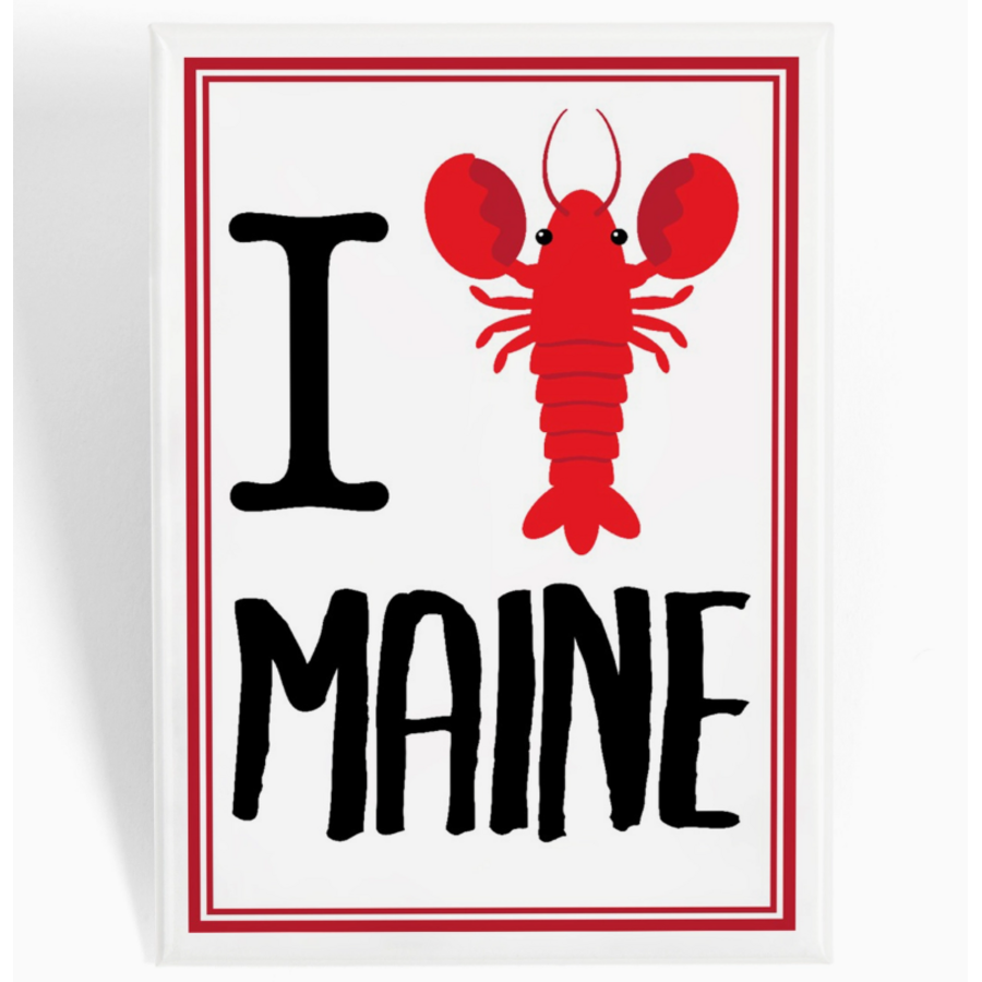 I Lobster Maine Magnet