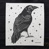 Counter Couture Raven Swedish Dishcloth