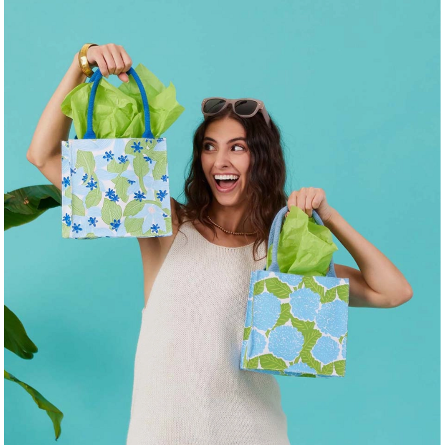 Blue Hydrangea Itsy Bitsy Bag