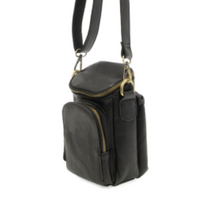 Vegan Leather Water Bottle Crossbody