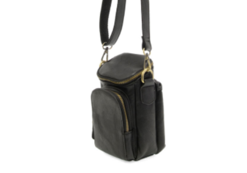  Joy Accessories Vegan Leather Water Bottle Crossbody 