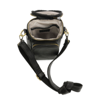 Vegan Leather Water Bottle Crossbody