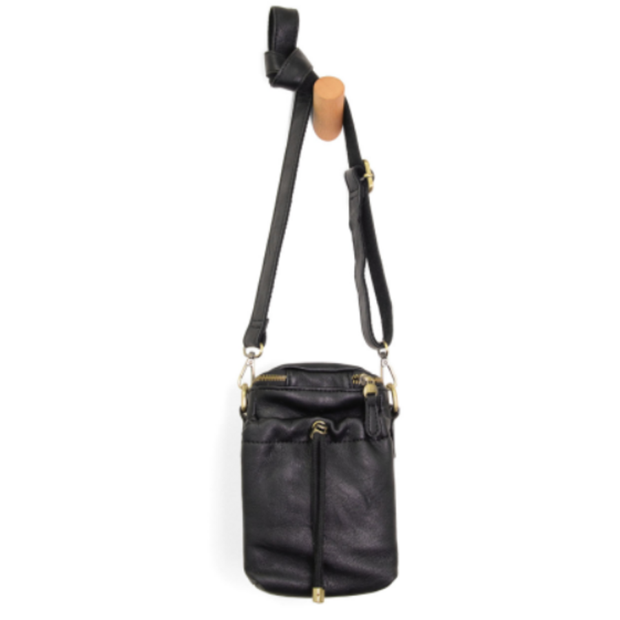 Vegan Leather Water Bottle Crossbody