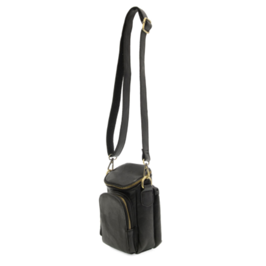 Vegan Leather Water Bottle Crossbody