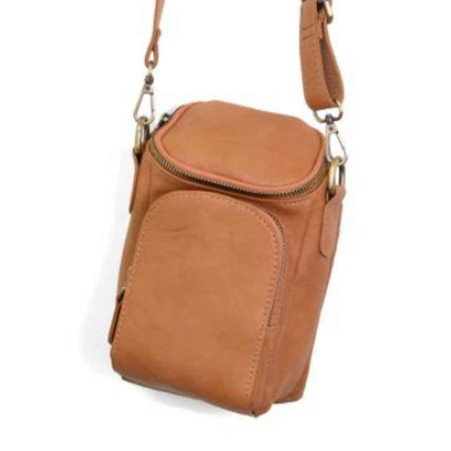 Vegan Leather Water Bottle Crossbody