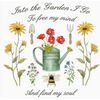 Alice's Cottage Flour Sack Towel Into the Garden