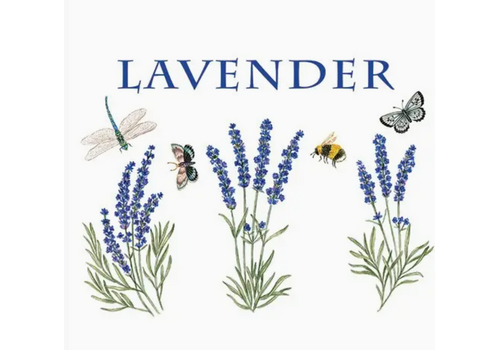  Alice's Cottage Flour Sack Towel Lavender Sprigs 