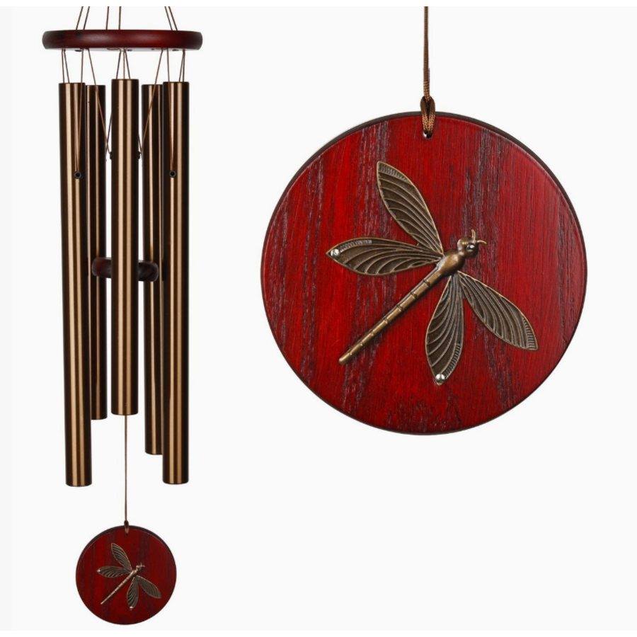 Habitats Chime Bronze Dragonfly