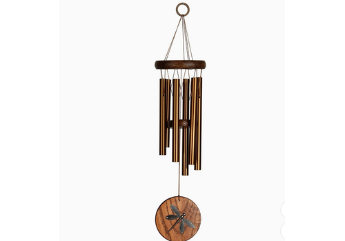  Woodstock Chimes Habitats Chime Teak Dragonfly 