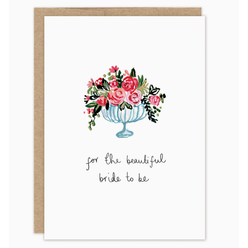  Biely & Shoaf Beautiful Bride To Be Bridal Shower Card 