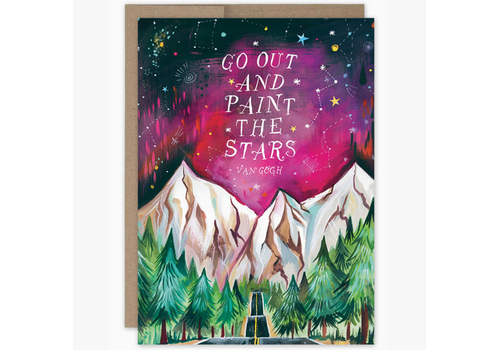  Biely & Shoaf Paint the Stars Encouragement Card 