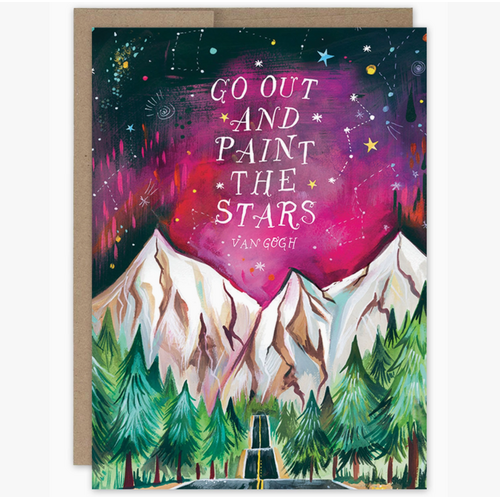 Biely & Shoaf Paint the Stars Encouragement Card 