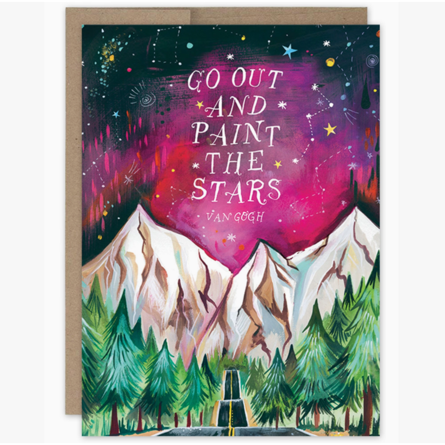 Paint the Stars Encouragement Card
