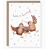 Biely & Shoaf Owls Have a Hoot Birthday Card