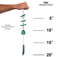 Dragonfly Windbell Verdigris