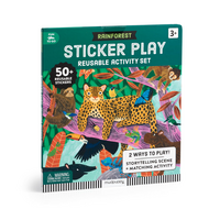 Rainforest Sticker Play Reusable Activity Set
