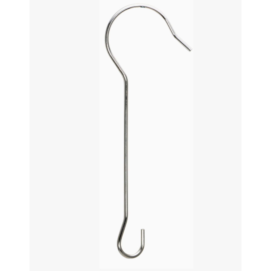 7" Silver Hook