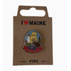 Maine Souvenirs Maine Moose Lighthouse Pin