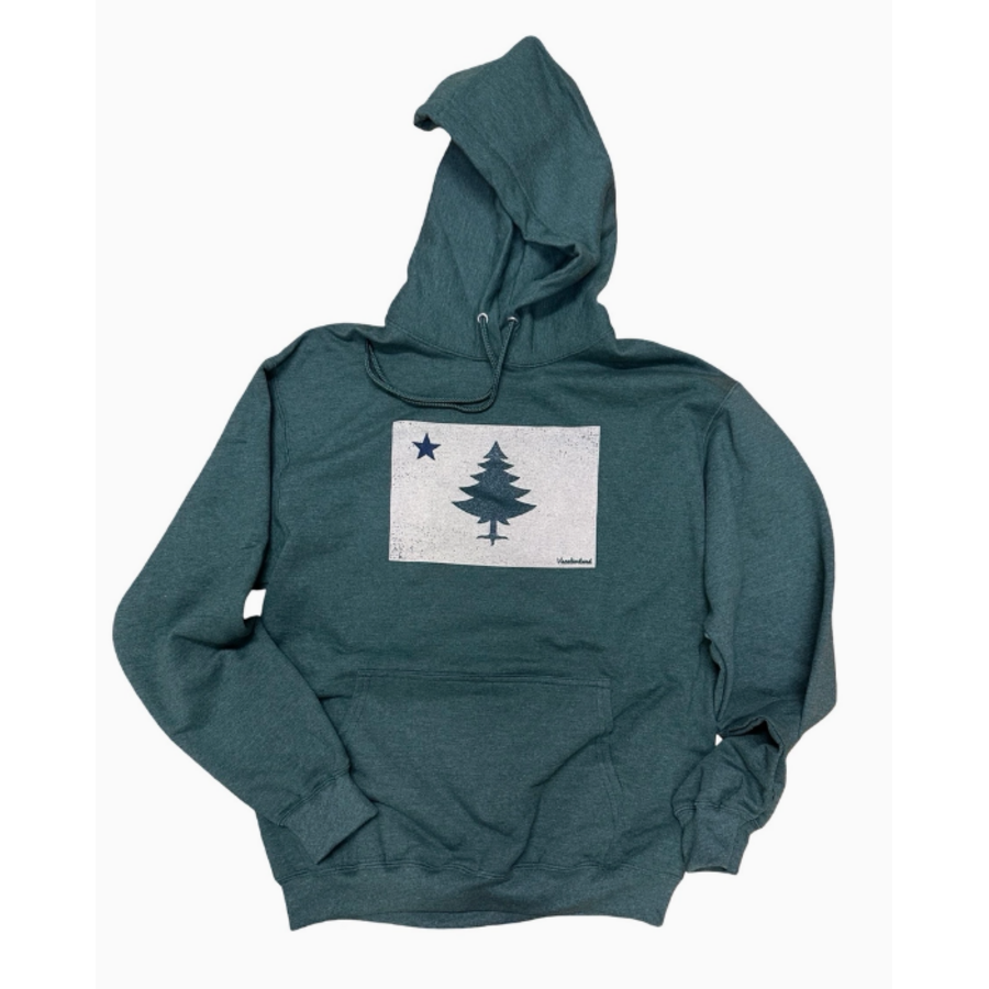 Maine Flag Hoodie