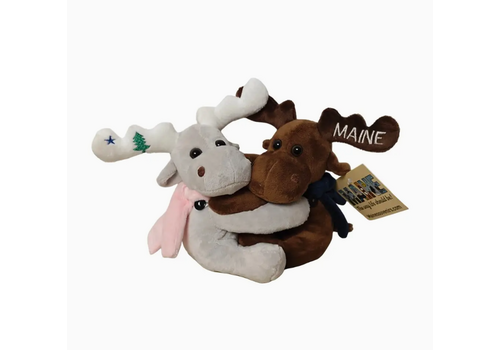  Maine Souvenirs Maine Moose Plush Hugger Stuffed Animal 