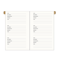 Cosmos Internet Address & Password Logbook
