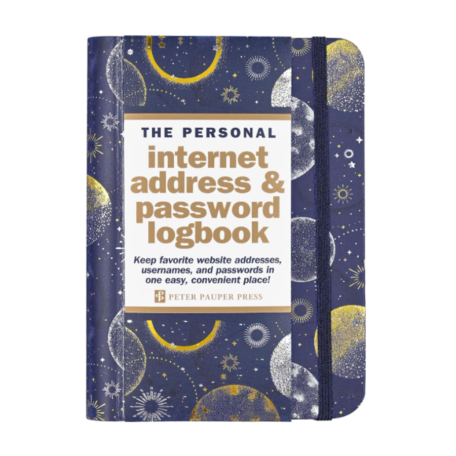 Cosmos Internet Address & Password Logbook