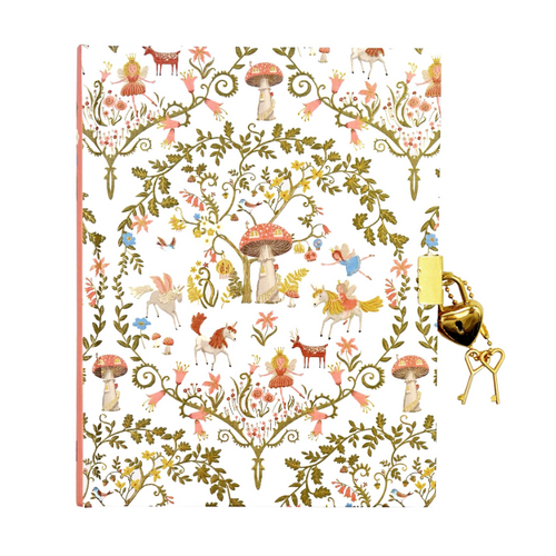  Peter Pauper Press Enchanted Forest Locking Journal 
