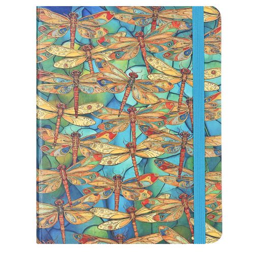  Peter Pauper Press Gilded Dragonflies Journal 