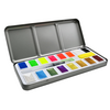 Peter Pauper Press Metallic & Neon Watercolor Paint Set (18 Colors)