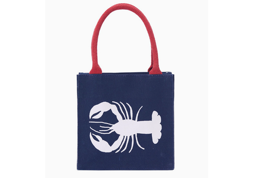  Rockflowerpaper Lobster Itsy Bitsy Bag Navy 