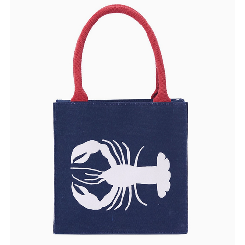  Rockflowerpaper Lobster Itsy Bitsy Bag Navy 
