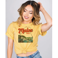 Nature Maine Shirt Mustard