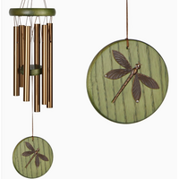 Habitats Chime Green Dragonfly