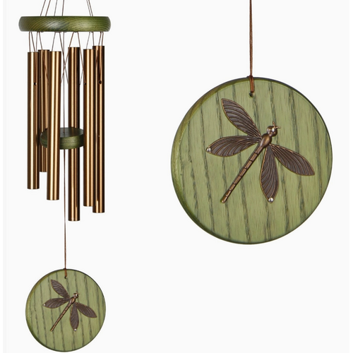  Woodstock Chimes Habitats Chime Green Dragonfly 