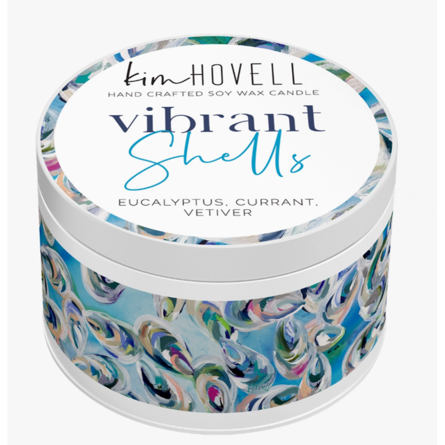 Vibrant Shells Mini Candle