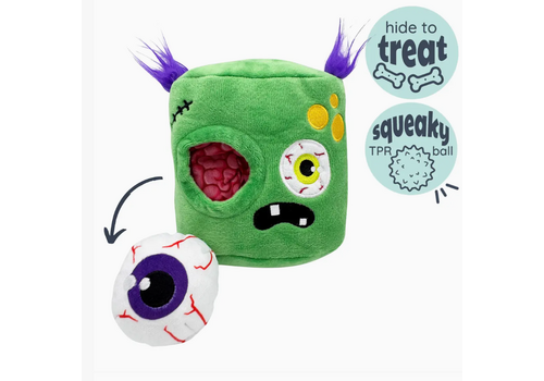  Huxley & Kent Zombie Pop 'n Fetch Pop-Eye Dog Toy 