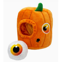 Pop ‘N Fetch Pumpkin Pop-Eye Dog Toy