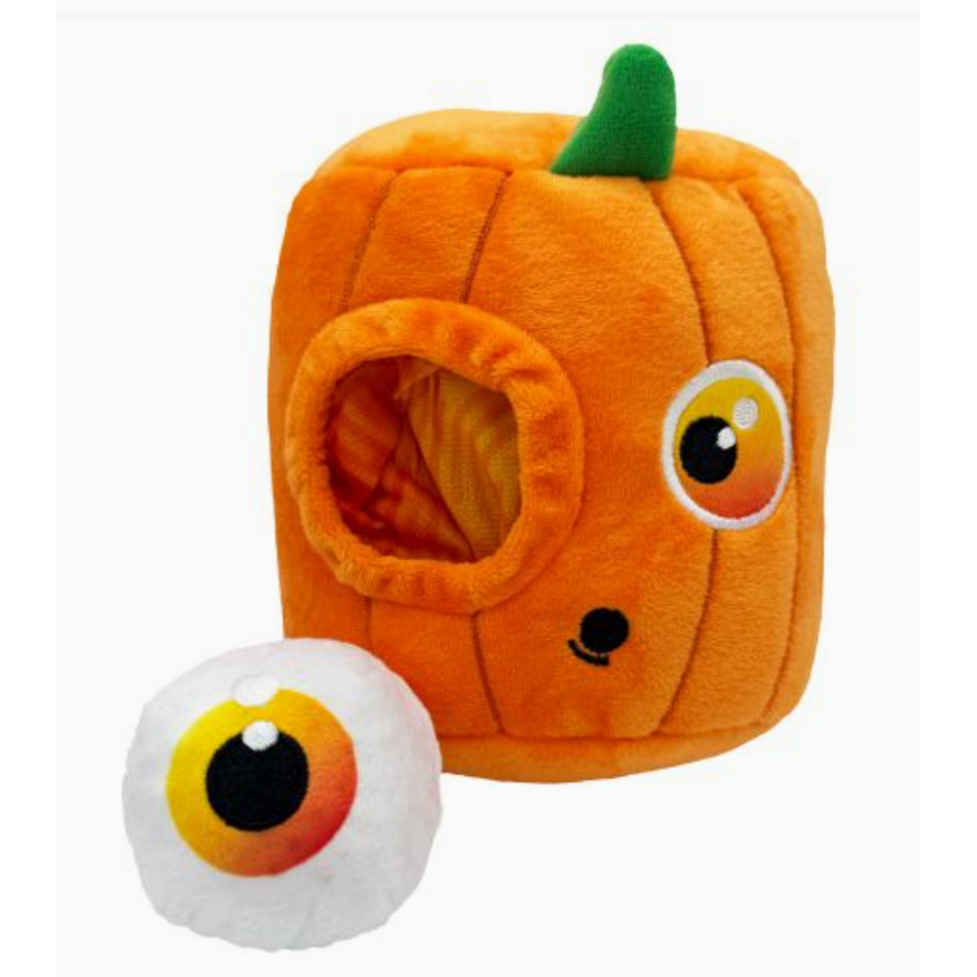 Pop ‘N Fetch Pumpkin Pop-Eye Dog Toy