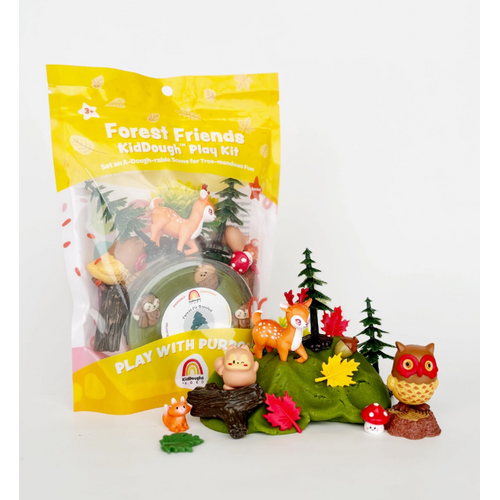  Earth Grown KidDoughs Forest Friends Kiddough Play Kit 