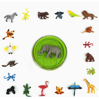 Wild Animal Hidden Surprise Kiddough 4 oz