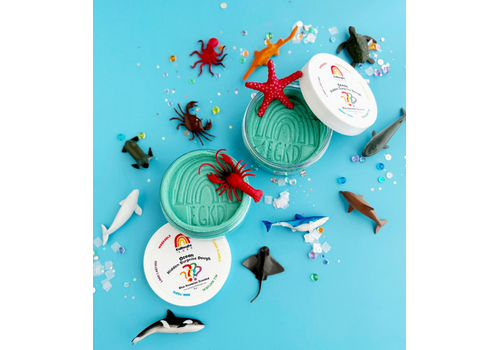  Earth Grown KidDoughs Ocean Hidden Surprise Kiddough 4 oz 