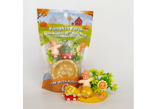  Earth Grown KidDoughs Pumpkin Patch Mini Kiddough Play Pack 