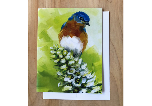  Art by Alyssa Bluebird on Flower Card 