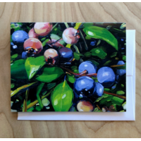 Blueberries Card