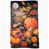 Driftless Studios Fall Full Moon Harvest Halloween Waffle Towel