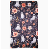 Driftless Studios Ghosts & Fall Flowers Waffle Towel