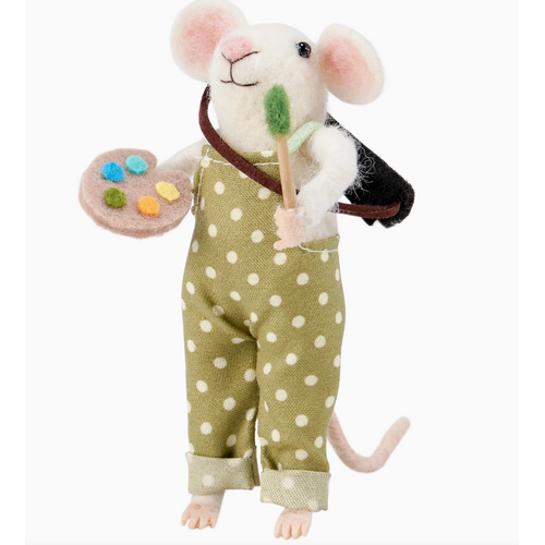  Primitives by Kathy Felt Painter Mouse Critter 