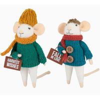 Autumn Felt Mouse